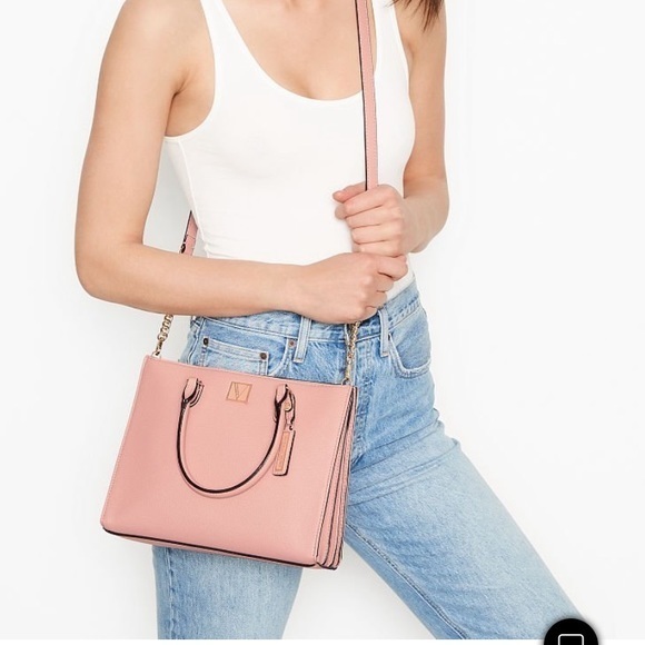 Victoria's Secret Handbags - Victoria’ Secret Structured Satchel with top handles